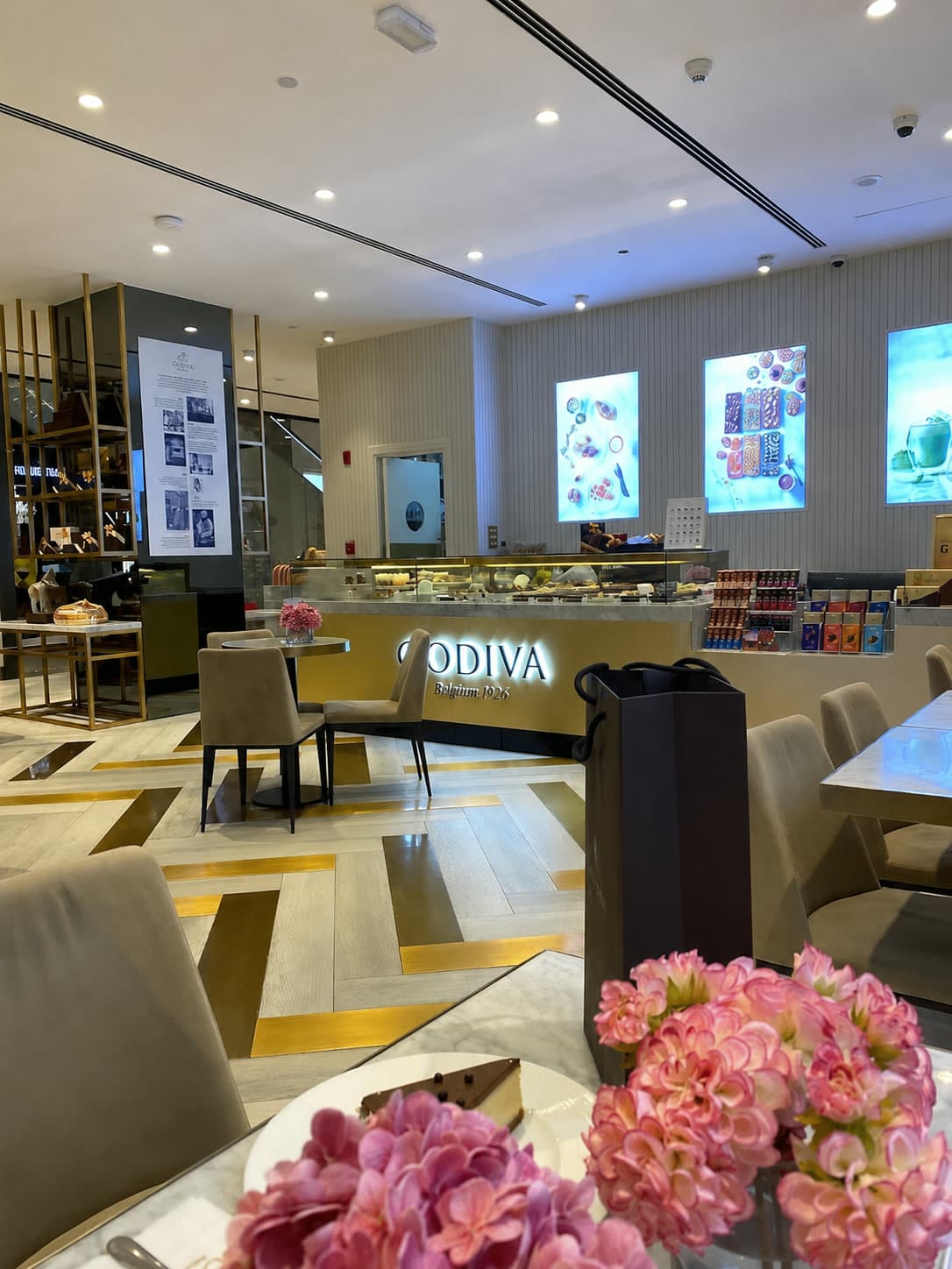 Godiva Café & Boutique, Retail & Hospitality interior fit-out