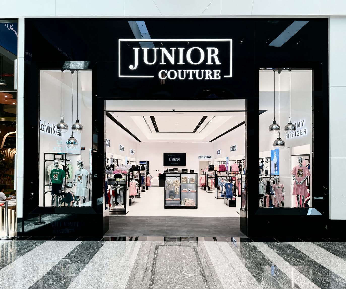 Junior Couture, Retail & Hospitality interior fit-out